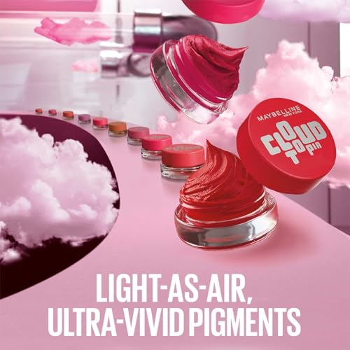 Image of Maybelline Cloudtopia Cheek & Lip Mousse Blush | Lightweight, Pigmented Mousse in Coral Illusion, 5g