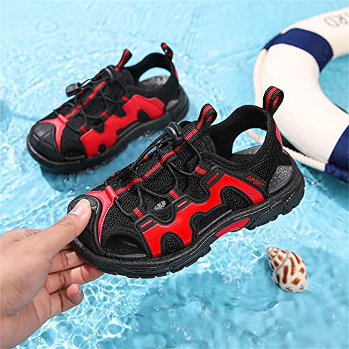 Big Kid Boys Sports Sandals Summer Closed Toe Pool Beach Sandals Outdoor Hiking Breathable Athletic Shoes4