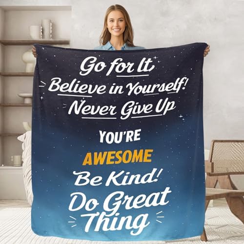 Get Well Gifts for Women, Thinking of You Gift for Mom Friend Sister, Inspirational Gifts for Women, Healing Blanket, Feel Better Gift, 50