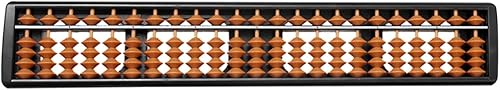 Miniatura 1 de Gadpiparty Ábaco chino japonés 23 columnas Soroban Calculadora Abacus estándar estilo vintage Abacus madera matemáticas herramienta de cálculo de