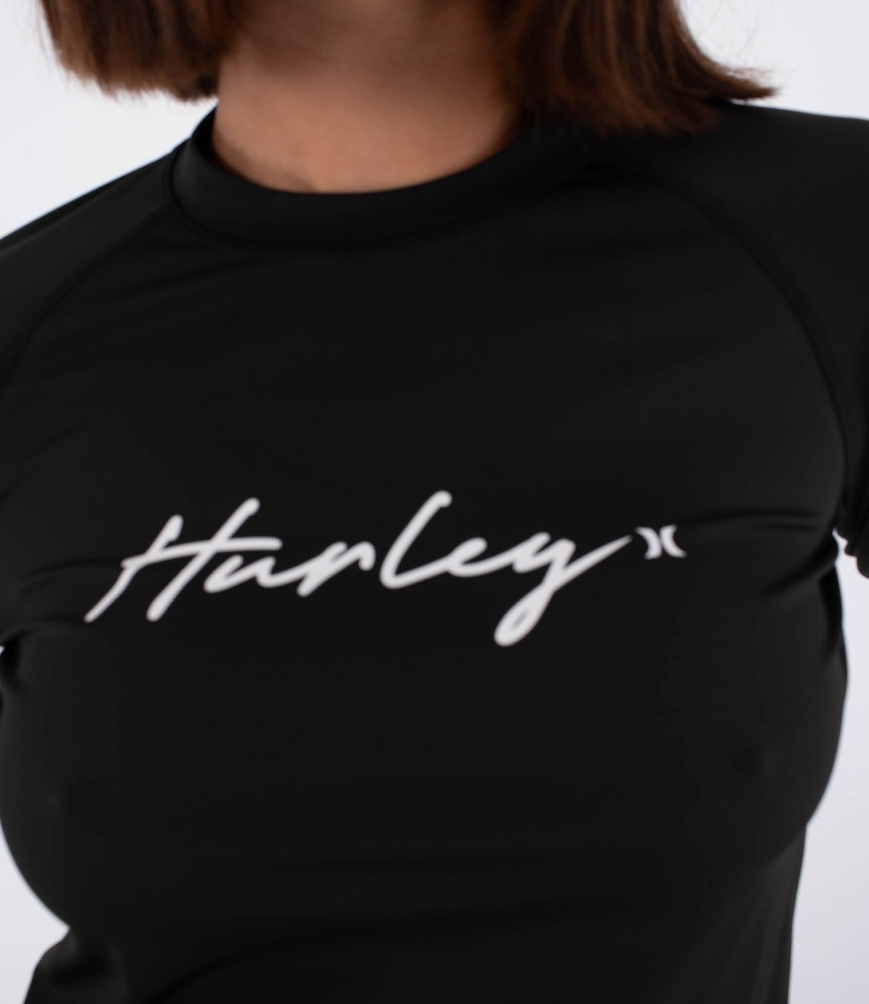 Hurley Women's Long-Sleeved Surf Lycra T-Shirt Femme