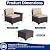 ASJMR Outdoor Patio Furniture Set, 12 Pieces Outdoor Sectional Furniture High Backrest Patio Sofa, All-Weather PE Rattan Patio Conversation Set with Coffee Table & Cushions(Brown).