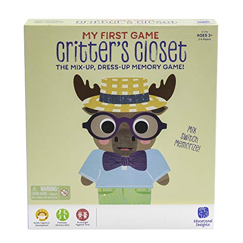 Educational Insights My First Game: Critter’s Closet, First Memory Game, Toddler Toys, Ages 3+ - Image 5