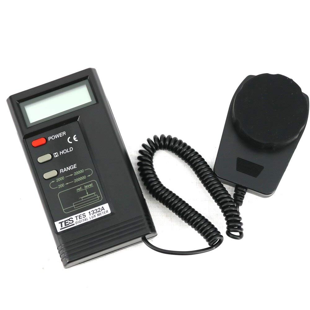 Vimax - Solar Power Meters - TES EMF TES-1332A Digital Lux Meter Illuminometer luminance Luxmeter light ， Measuring Range 20/200/2000/20000 Lux.