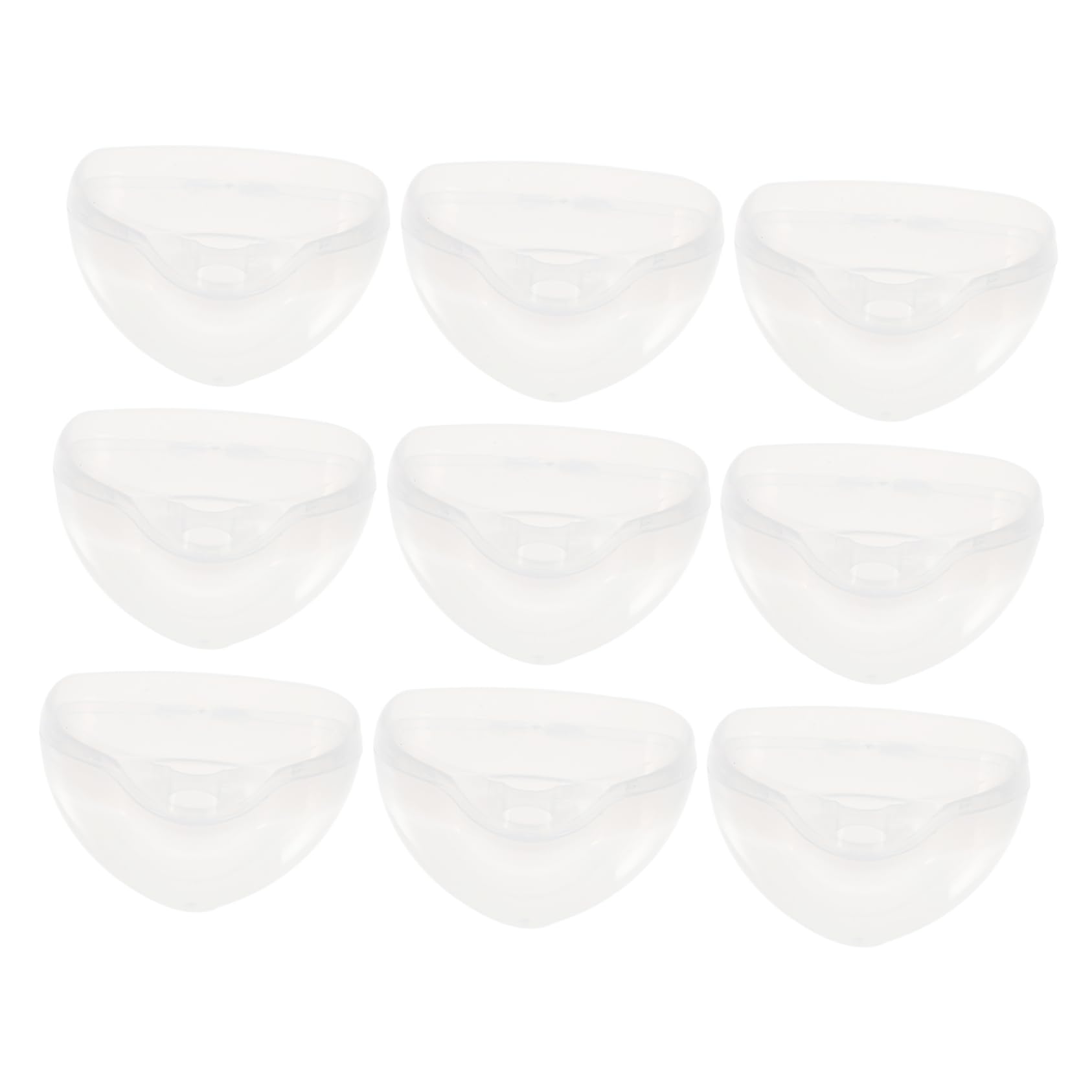 ifundom 10pcs Baby Storage Box Portable Cases Clip Food Grade Pp Material Clear View Design Easy to Clean