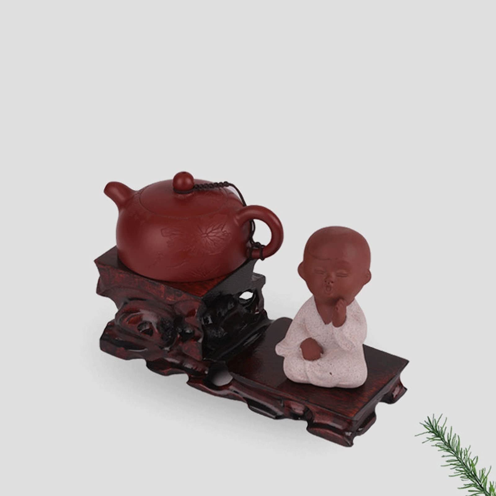 Roślina ogrodowa Podstawka do doniczki Drewniana podstawa wazonu Podstawa czajnika Podstawa Bonsai, drewniana taca Ozdobny stojak ekspozycyjny Wspornik rzemieślniczy, wysoki 2,7 cala Stojak na rośliny