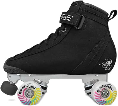 Bont Parkstar Suede Professional Roller Skates for Park Ramps Bowls Street - Rollerskates for Outdoor and Indoor Skating