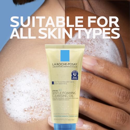 Image of La Roche-Posay Lipikar AP+ Gentle Foaming Cleansing Oil, 6.76oz