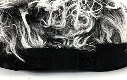 Men's Hair Visor Sun Hats Visor with Hair Fake Hat with Hairs for Men Novelty Spiked Adjustable Baseball Caps Funny Gift - Image 5