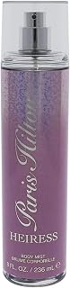 Paris Hilton Heiress Body Spray Para Mulheres, 8 Onça Líquida (Pacote Com 1)