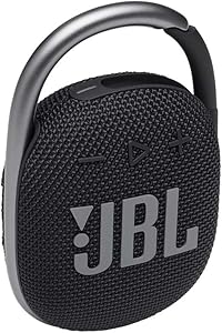 JBL Clip 4 Speaker Bluetooth portatile compatto impermeabile nero