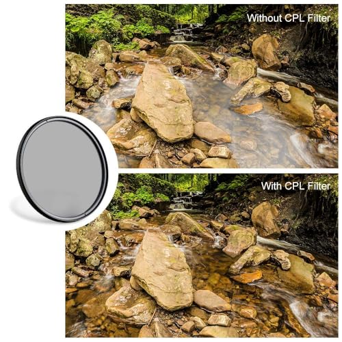 Image of FND MECO-Series Circular Polarizer Filter - 28 Layer Multi-Coated USA Technology Enhanced Color CPL (52 MM)