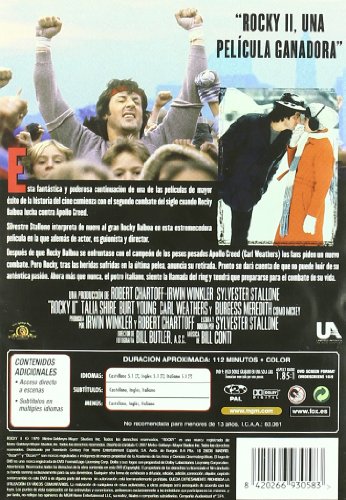 Rocky II (Nueva Edición) (Import DVD) (2006) Sylvester Stallone; Burgess Mered - Image 2