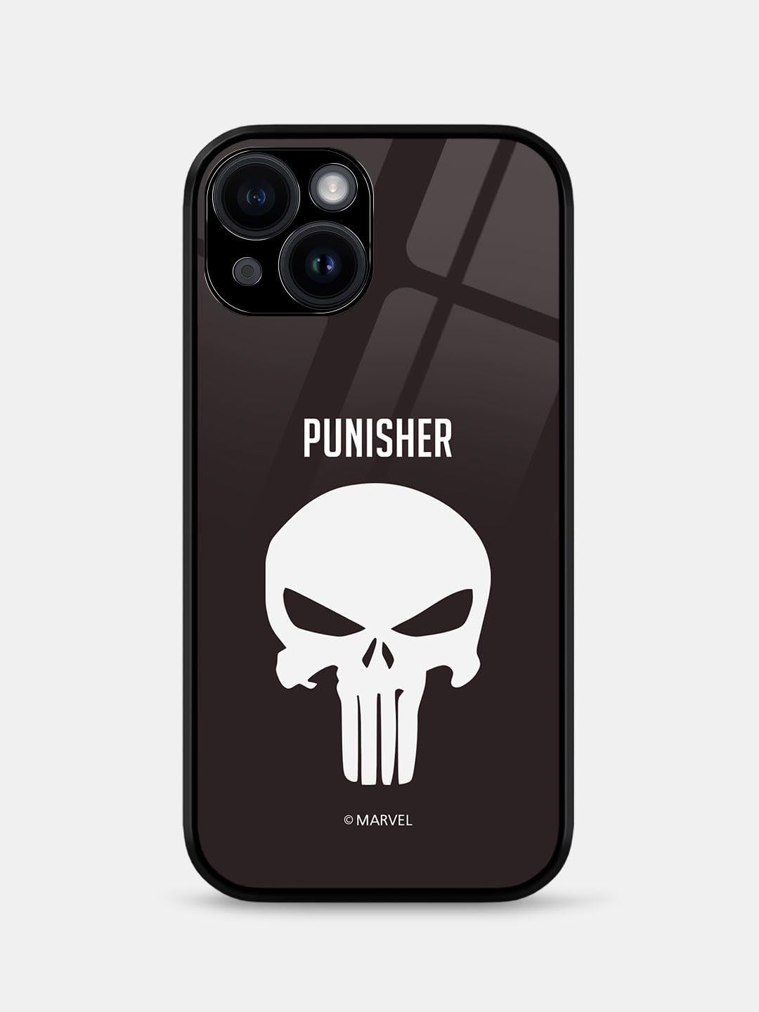 Macmerise Compatible iPhone 15 Cover | Design Marvel Punisher Symbol iPhone Cover | Compatible with iPhone 15 Back Cover | 360 Degree Protection | Protective Mobile Cover | Camera Protection (B0CZLM2MNM) Amazon Price History, Amazon Price Tracker