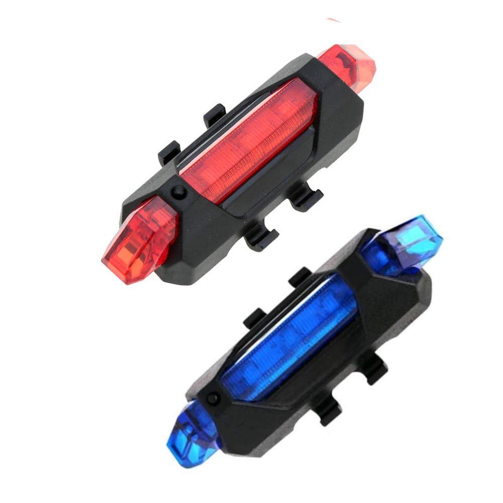AlexVyan Bicycle 4 Lighting Mode 2 Pcs USB Rechargeable Front Head and Rear Tail Cycle Light (B085HMVY35) Amazon Price History, Amazon Price Tracker