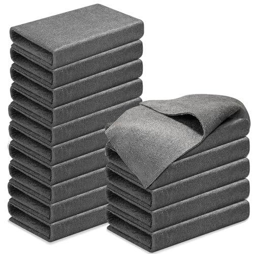 Snarflun 10 Paño de Limpieza Mágico 30x40cm Paños de Microfibra para Limpieza, Universal de Microfibra, Bayeta Cristales y baños, Trapo Mágico para Limpiar Cristales para Ventana, Coche