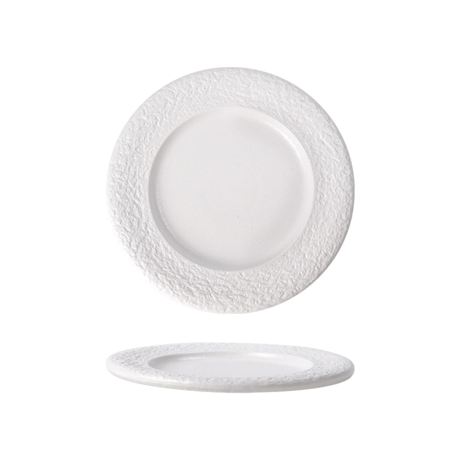 Prosty kolorowy glazurowany talerz ceramiczny