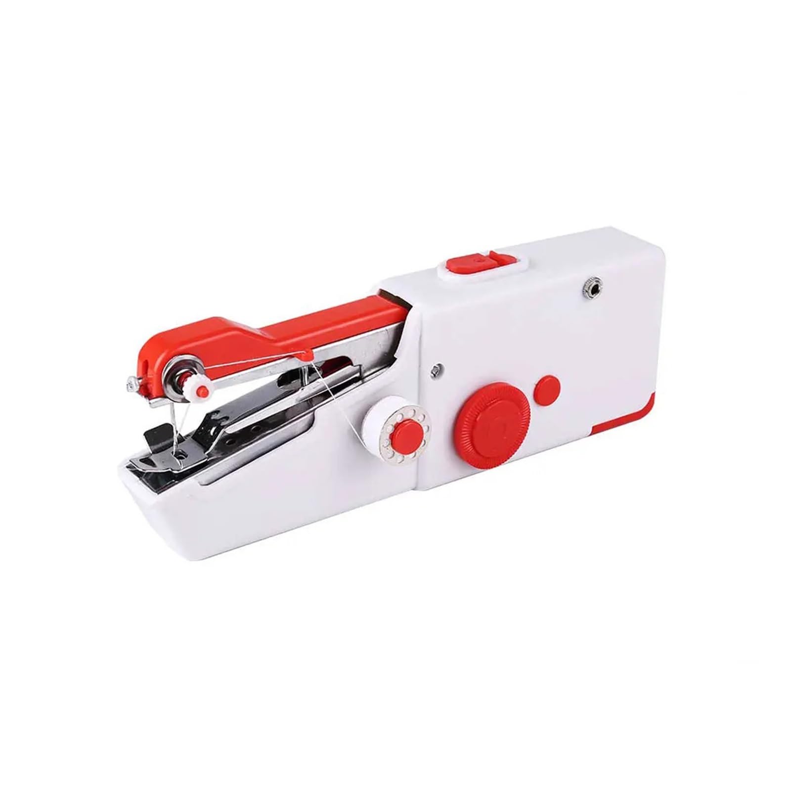 Ręczna Maszyna Do Szycia Mini Zestaw Robótek Ręcznych Przenośny Z Zestawem Nici Domowe Ręczne Elektryczne Narzędzie DIY Ubrań Mocna Cicha Stabilna(Machine 88 thread)