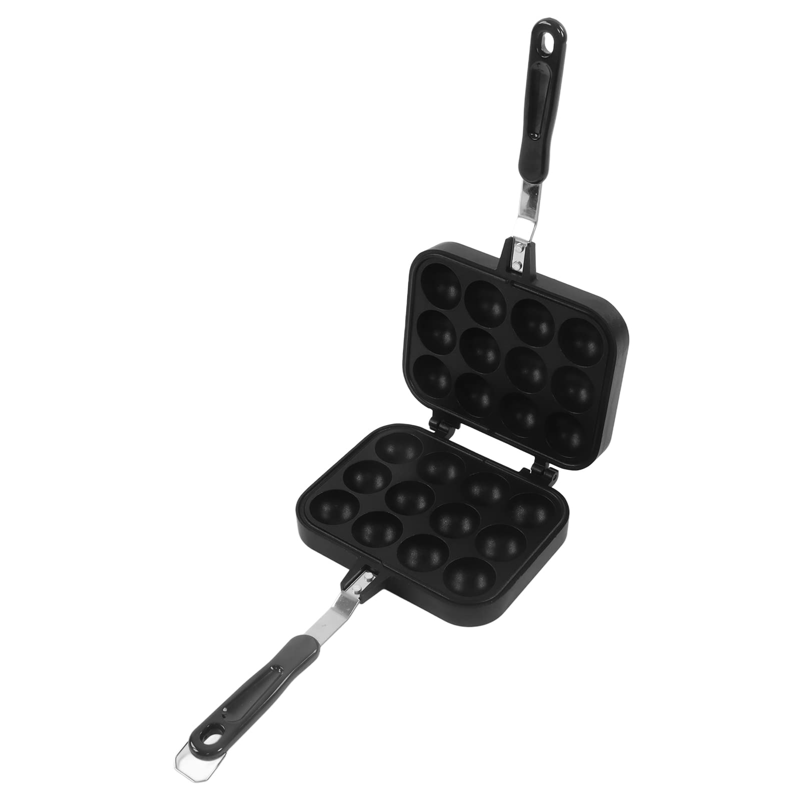 Padella Takoyaki, Design a Gancio, Riscaldamento Uniforme, Manico Resistente Al Calore, Facile Pulizia, Padella Takoyaki per Cucina