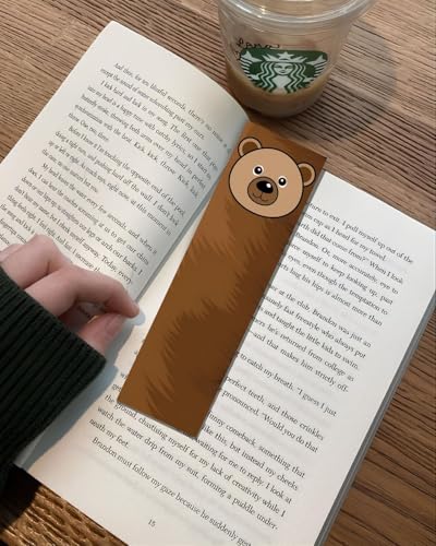 Image of Posternet Animal-Themed Bookmarks - Set of 10 | 21 x 6 cm | Printed on 300 GSM Photographic Paper | Cute & Creative Bookmarks for Animal Lovers, Students & Readers
