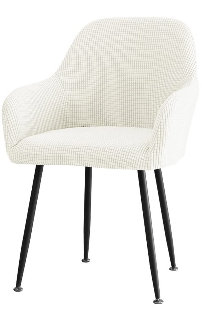 Cubiertas De Sillas Para Comedor Estilo Nordico Fundas Para Sillas Comedor Terciopelo Con Brazos 4/2PCS Escandinavo Butacas Sillón Fundas Sillas Oficina Cocina Chair Covers ( Color : M , Size : 1pcs )