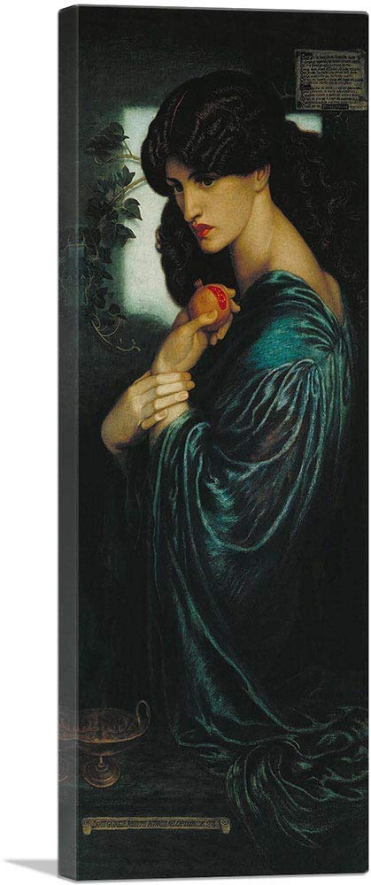 Amazon.com: ARTCANVAS Proserpine 1874 Canvas Art Print Stretched