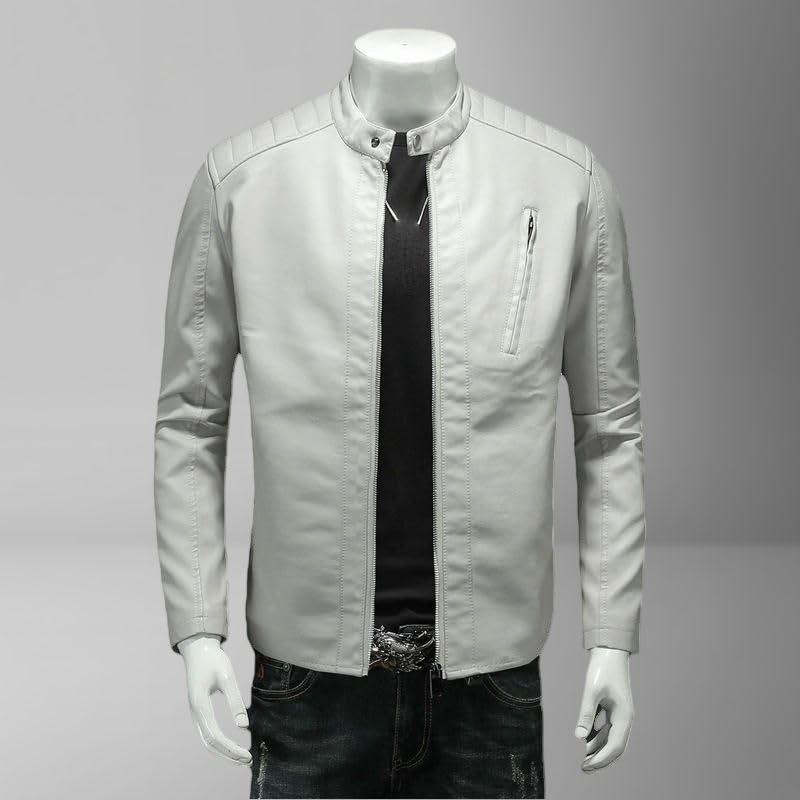Chaqueta para hombre en poliuretano imitación cuero miniatura 5