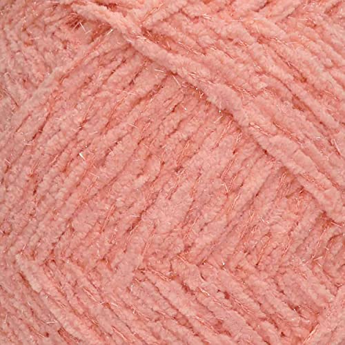 Image of M.G Enterprise Blanket Yarn Peach WL 200 gm Thick Chunky Knitting Wool Yarn. F G HA
