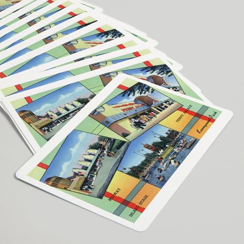 Baraja de Póker Scenic Sites en Kennywood Park, 52 cartas miniatura 5
