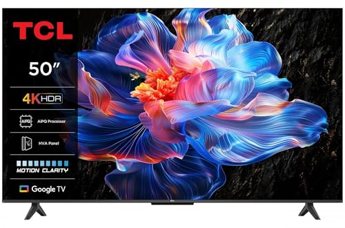 TV HDR Tcl 50P69K 127 cm 4K UHD 2025 Aluminium gebürstet TV HDR Tcl 50P69K 127 cm 4K UHD 2025 Aluminium gebürstet