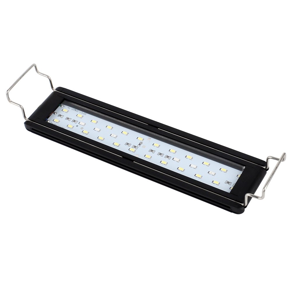 NICREW LED Aquarium Light for Planted Fish Tank, White and Tri-Colored RGB LEDs