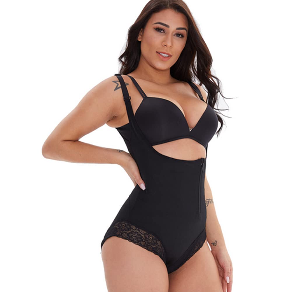 Guaina Modellante a Compressione, Vita Alta, Controllo della Pancia, Fianchi, Senza Cuciture, in Pizzo, per Donne, Modellante, Body Shaper, S-6XL