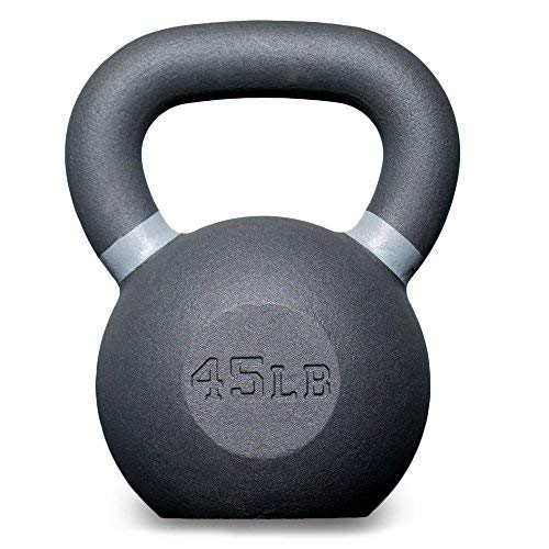 REP Fitness Single Kettlebells 5lb to 50lb Range, Cast Iron, Strength Training, Adjustable Weight, Power Workout Equipment, Home Gym, Free Weights, Dumbbell Alternative, Exercise, Men, Women