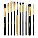 Produktbild Make-up-Pinsel, Augen, 10 Stück, Make-up-Pinsel, Lidschatten, Eyeliner, Lip-Pinsel, Foundation, Werkzeug für Kosmetik, Pinsel