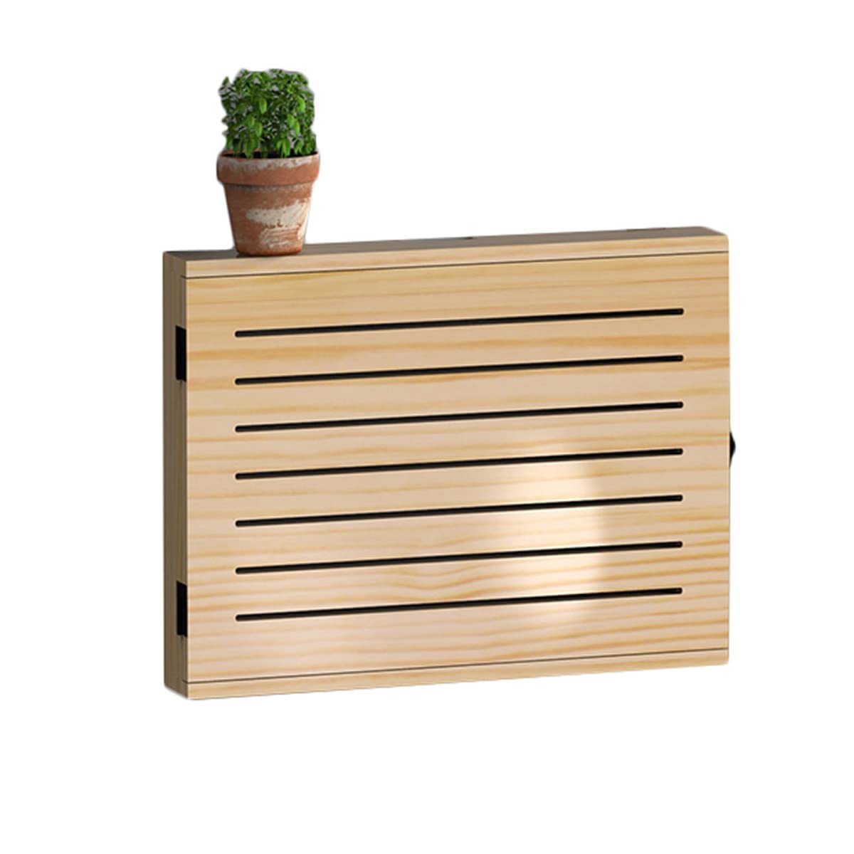 Esta Tapa de Madera Maciza para Caja de Contador eléctrico de Sala de Estar, Caja de Interruptor Principal Multimedia, Tapa Decorativa, Estante de Pared, Cubiertas de radiador, solución Deco