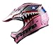 WOW Youth Kids Motocross BMX MX ATV Dirt Bike Helmet Shark Blue