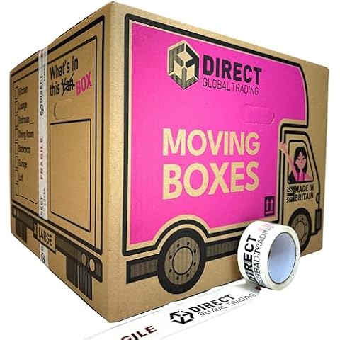 Extra Large Cardboard Storage Moving Boxes Cover