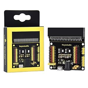 KEYESTUDIO BBC Micro:bit Expansion Board Breakout Adapter Shield for BBC Micro bit Starter Kit Compatible with Microbit…