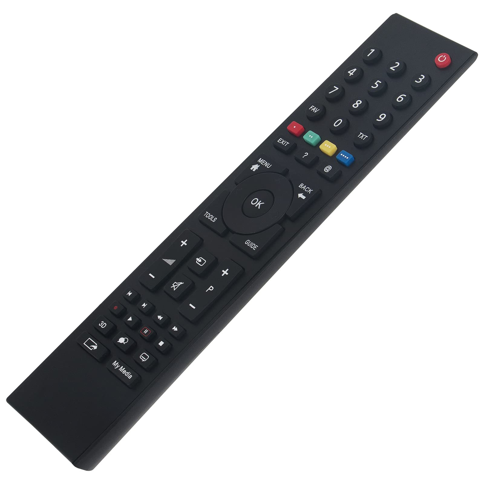 Telecomando Di Ricambio Per TV Grundig - Modelli Selezionati (65 VLE 6530 BL, Lugano 48 CLX 8585 SL, Ecc.) - 2