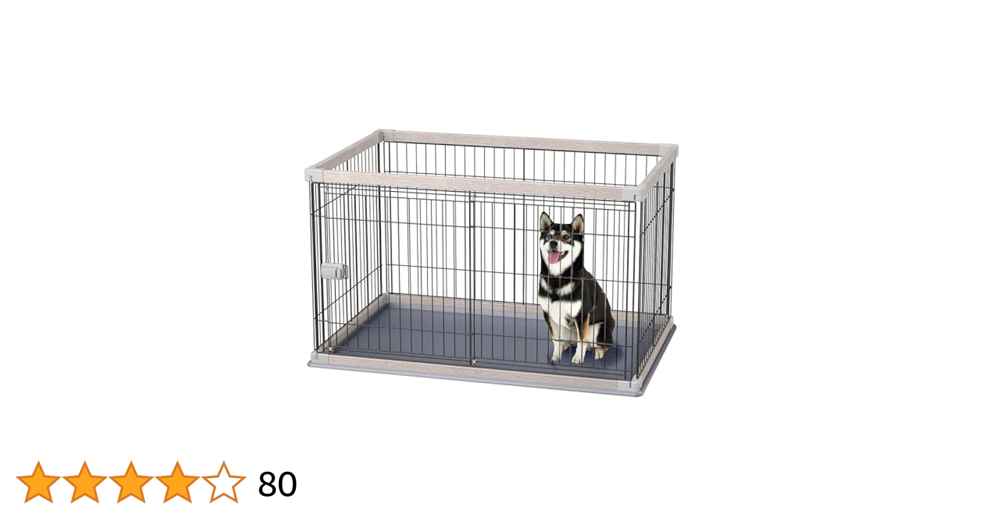 Amazon | アイリスオーヤマ 犬 サークル ウッディサークル