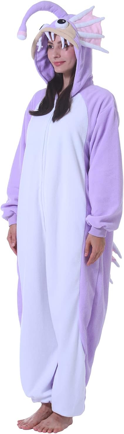 SAMGU Adult Onesie Animal Halloween Cosplay Costume One Piece Pajamas for Women and Men - Image 6