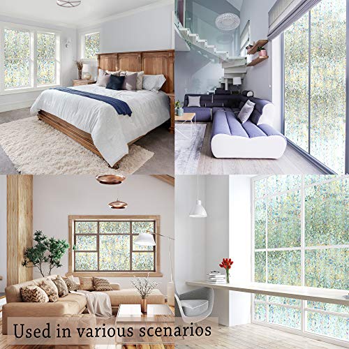 WAENLIR Pellicola statica colorata per finestre