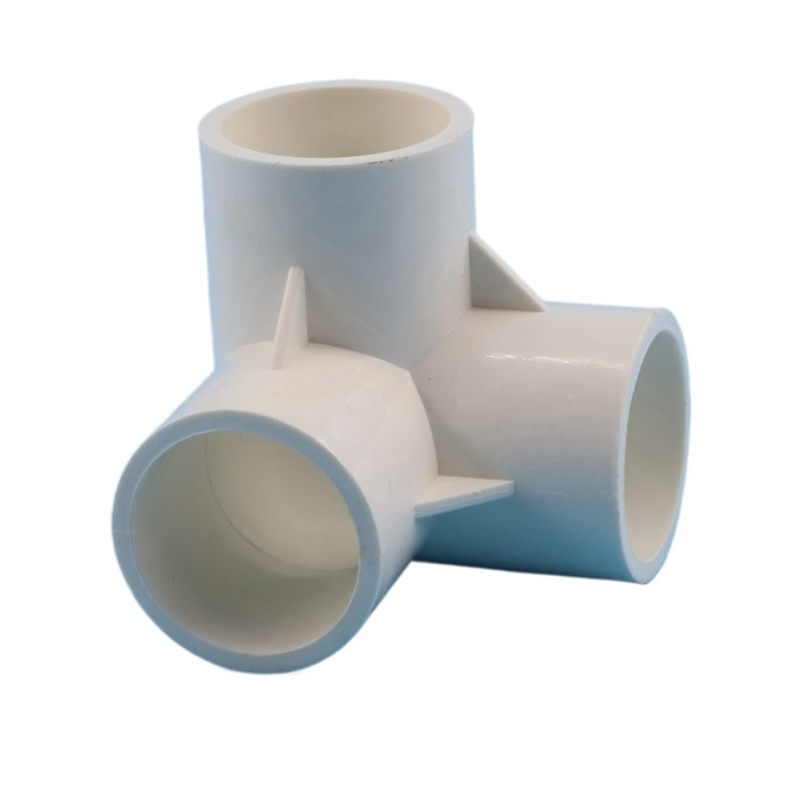 2 Stück PVC-Kugelhahn-Gewinde-Absperrrohrverbinder 20/25/32 mm