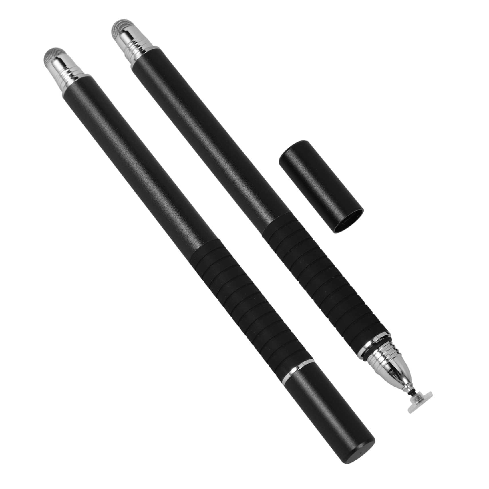 OSALADI 6piezas Bolígrafo Táctil Capacitivo con Punta Fina Compatible con Smartphones y Tablets para Escritura y Dibujo Accesorio Práctico para Pantallas Táctiles Negro