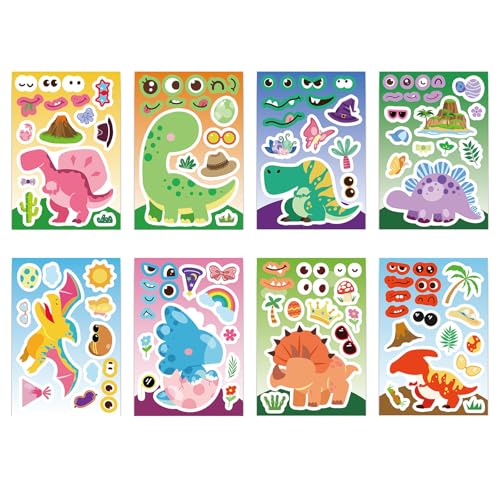 子どもたちのための恐竜ステッカーコレクション