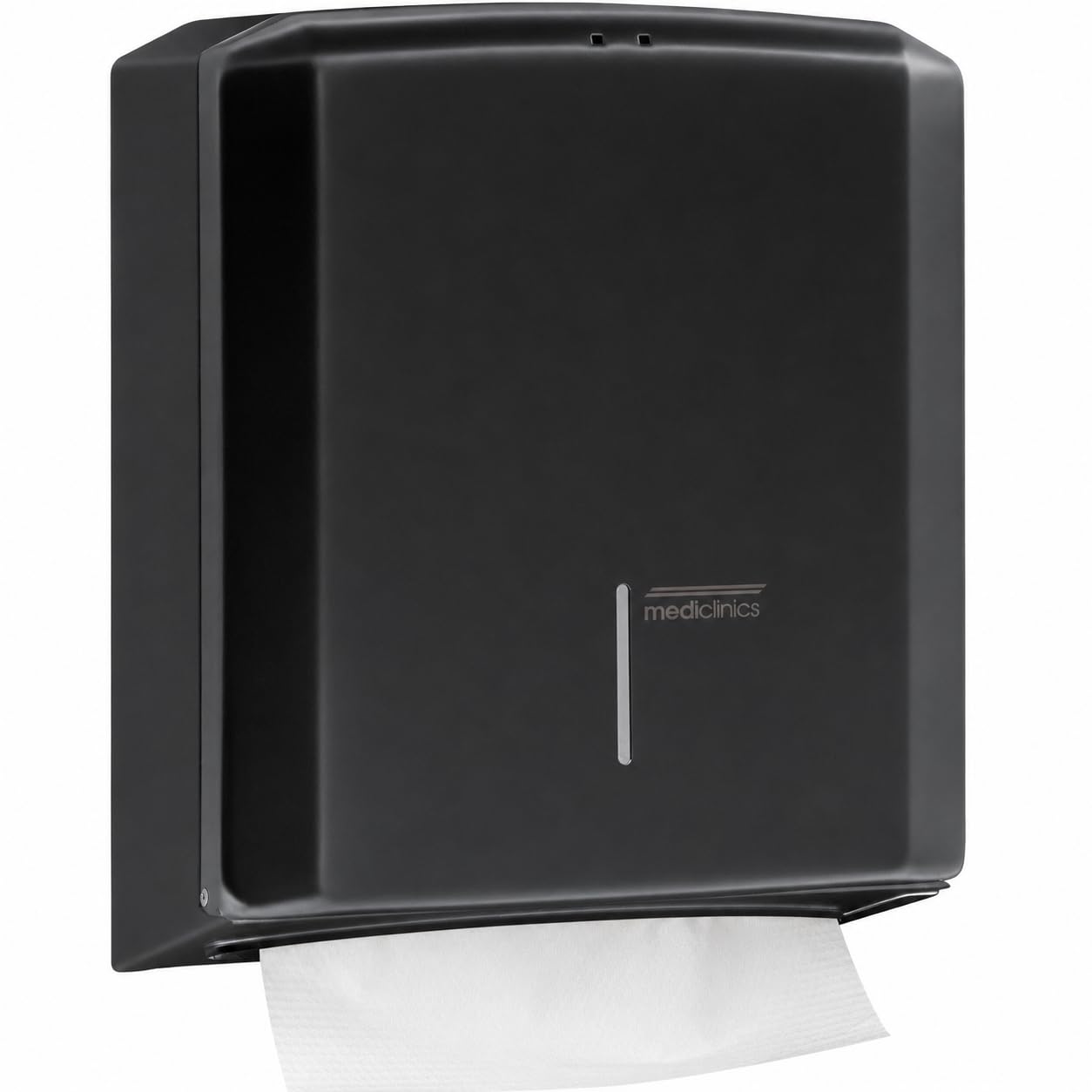 Mediclinics Dispensador Papel Toalla Plegada C/Z para Baños Públicos | Ideal para hoteles, hospitales, oficinas y colectividades, mantiene las toallas protegidas y siempre accesibles.