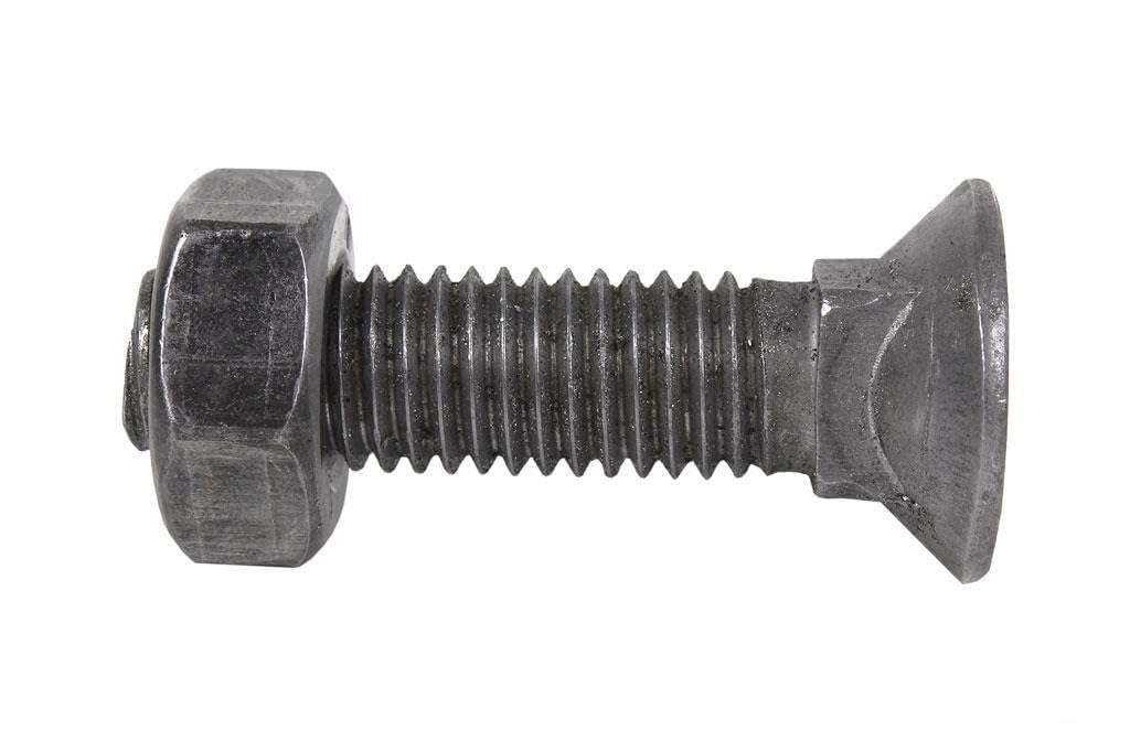 Perno DIN 608 M10 x 40 de hierro para reparar estructuras y asegurar paneles de madera sin giros