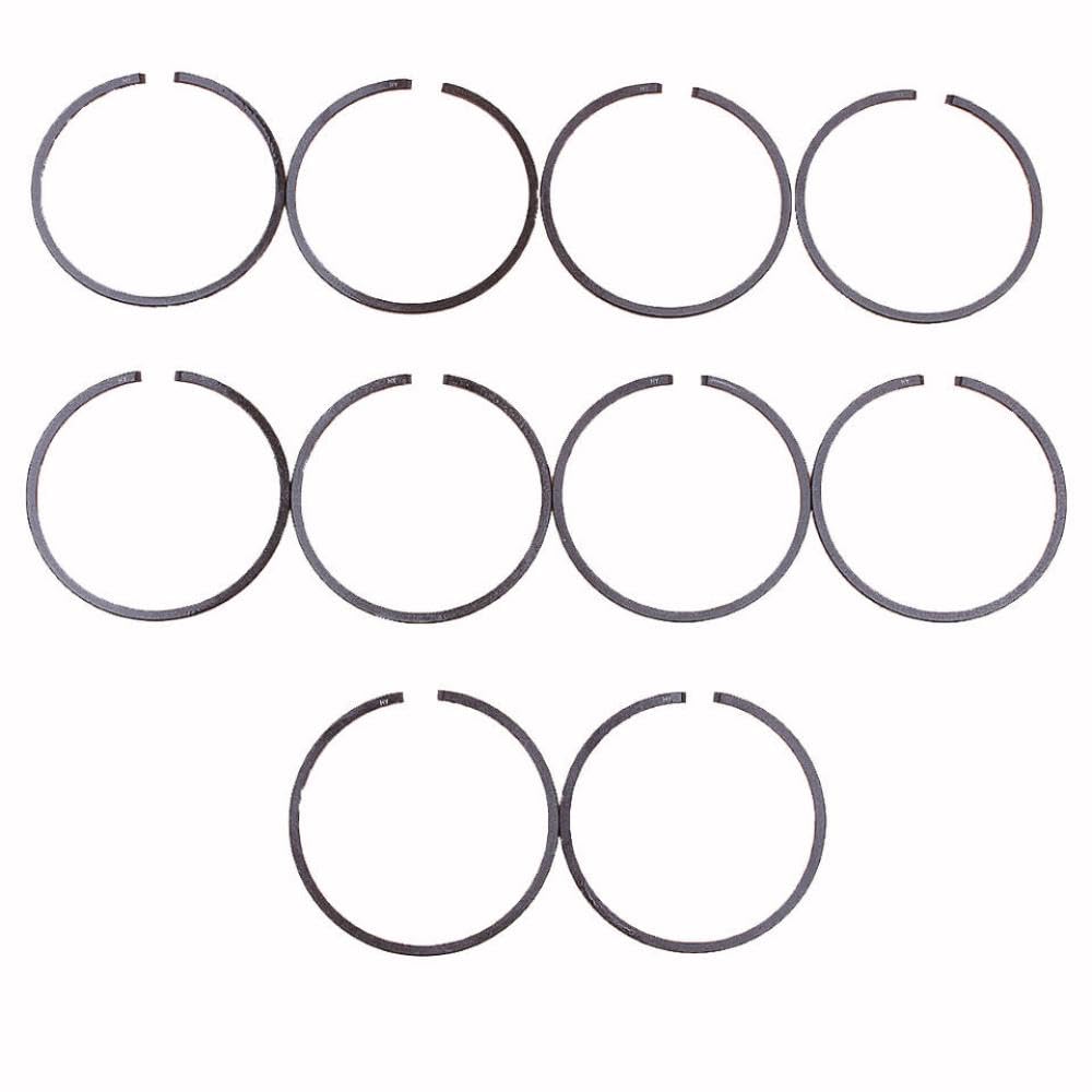 Kit de Segments de Piston 60mm X 1.5mm, 10 pièces, pièces d'outils de Jardin, modèles de tronçonneuse 3120 3120XP K1250 K1260 MS880 084 088 503289026