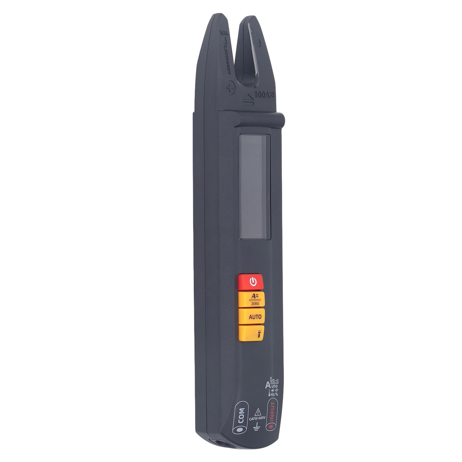 Auto Ranging Clamp Multimetro 100A True RMS Tester di tensione con rilevatore di tensione senza contatto e torcia per misurazioni in ambienti bui