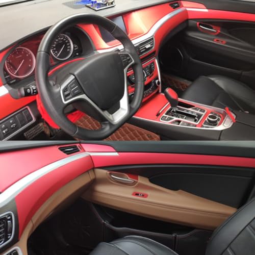 Pegatinas de vinilo rojas para proteger el interior de tu Honda Jazz 5